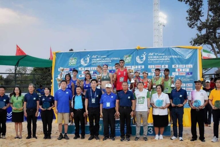 Roi Et Hosts Successful Asian U19 Beach Volleyball Championships