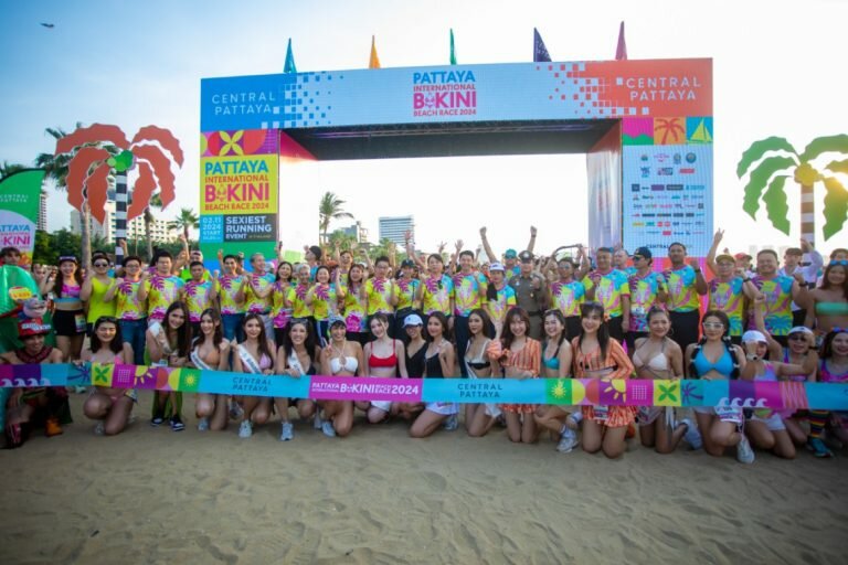 Over 5,000 Join Pattaya International Bikini Beach Race 2024