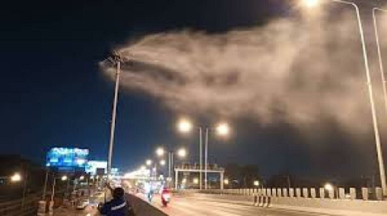 Water Sprayers Installed on Bang