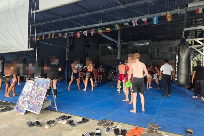 Phang Nga Police Raid Unlicensed Muay Thai Schools in Khao Lak